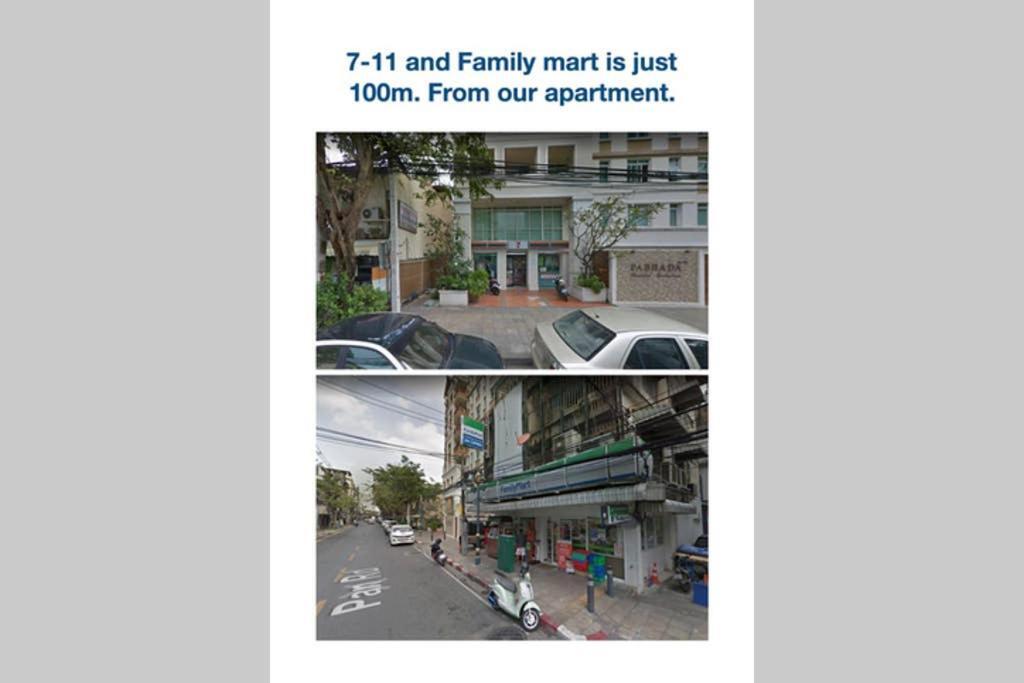 Апартаменти P2 Silom Large 2Beds Full Kitchen Wifi 4-6Pax Бангкок Екстер'єр фото
